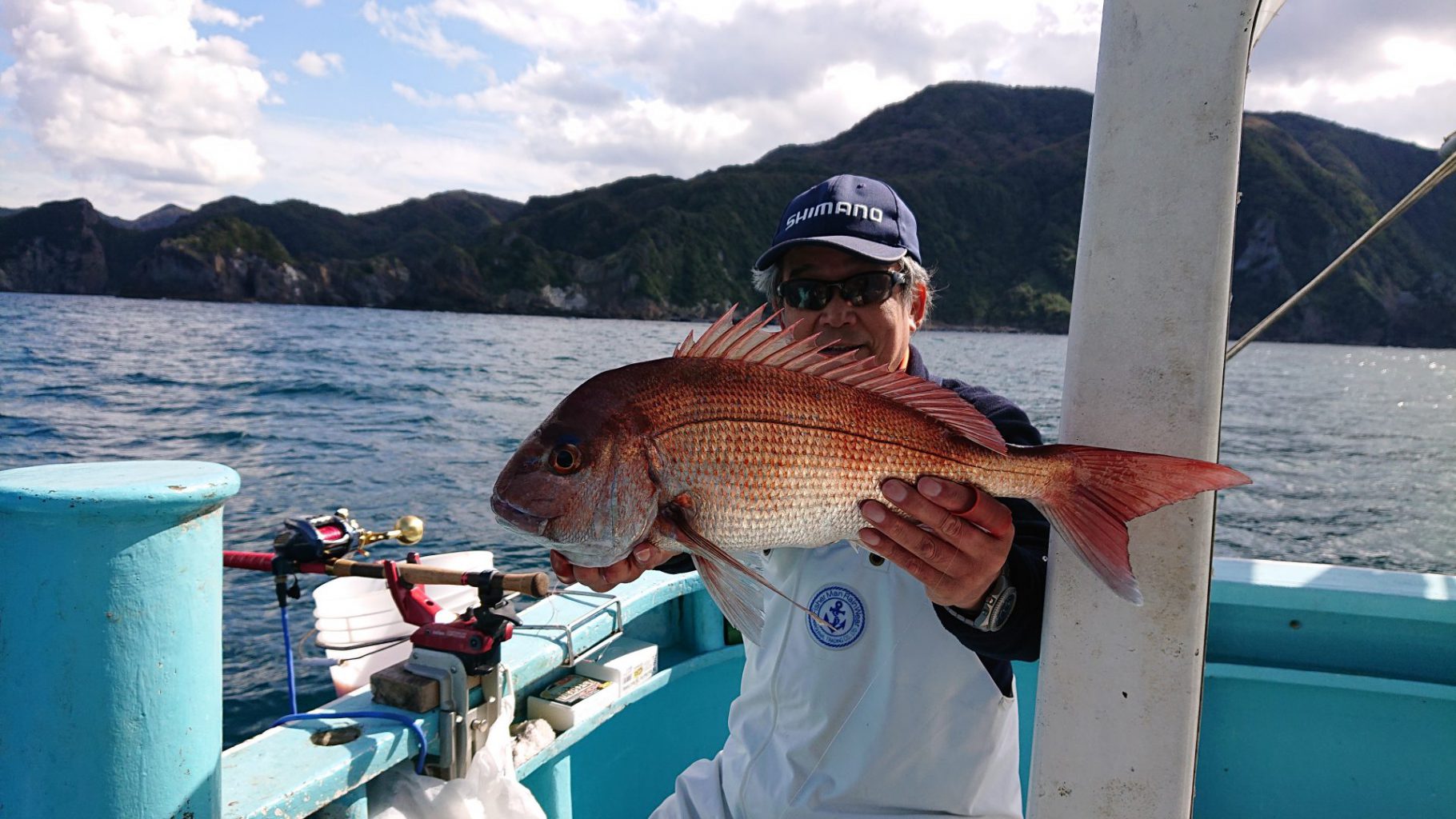 10 26 秋真鯛釣りに出船しました 南伊豆の深場釣りなら秀丸