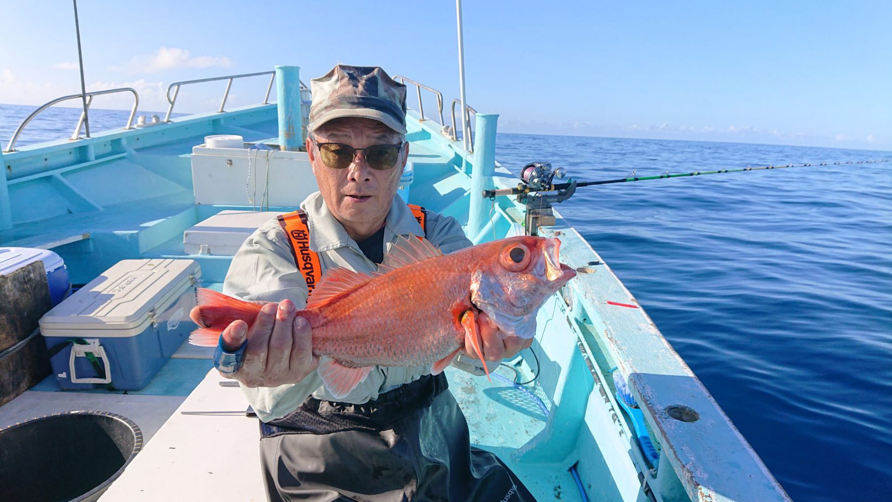 8 4 水 赤ムツ釣りに出船しました 南伊豆の深場釣りなら秀丸